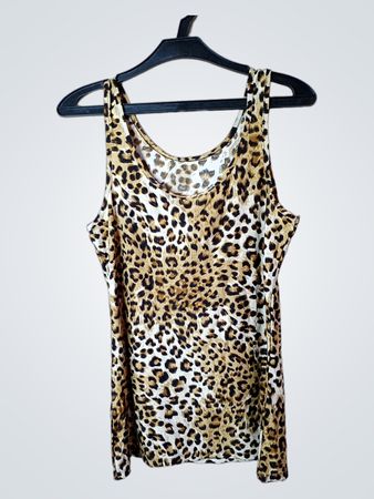 Leopard Print Tank Top