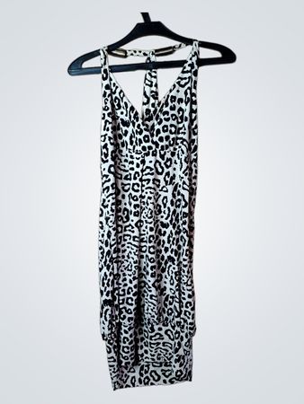 MEILING FASHION Leopard-Print Halterkleid