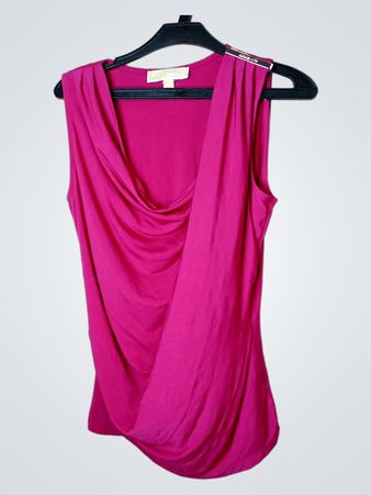 Michael Kors ärmelloses Drapiertes Top