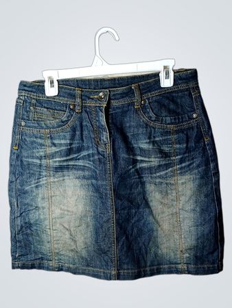 Yessica Damen Jeansrock