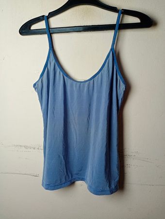 Yoons Blue Spaghetti Strap Cami Top Taille S