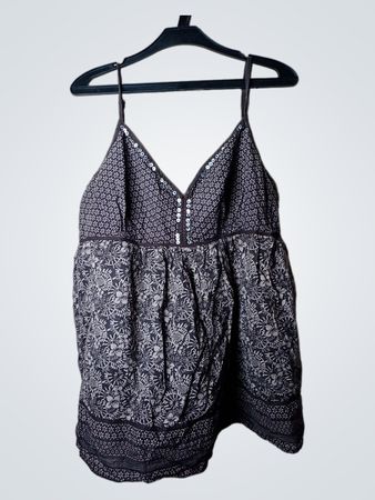 Blumenmuster-Top