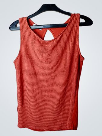 Promod Orange Ärmelloses Tanktop