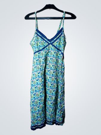 Robe à bretelles spaghetti à imprimé floral CH