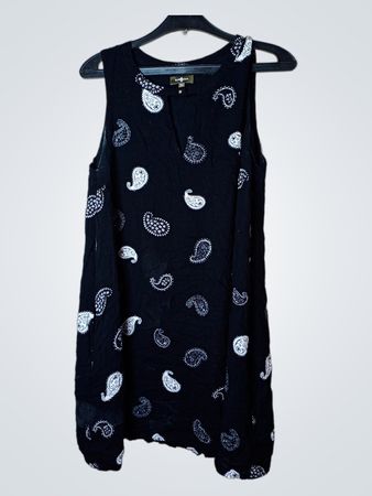 SURE KANA Paisley-Print ärmelloses Kleid