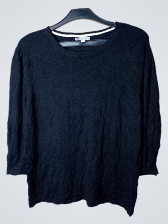 Street One Schwarzes Langarm-T-Shirt
