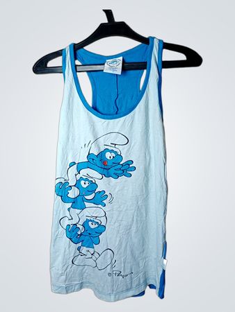 Chillin Smurf Tank Top