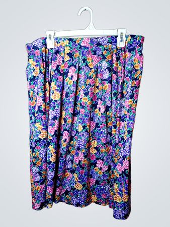 Amari Floral Print Skirt