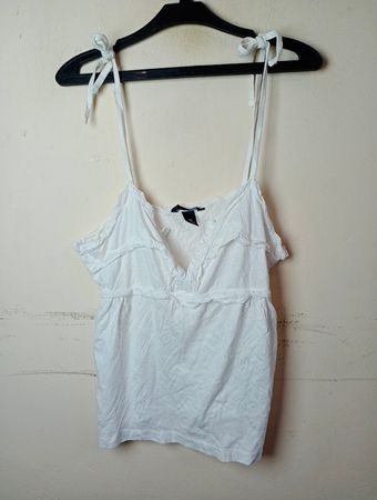 H&M White Cami Top
