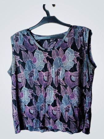 BASSINI Ärmelloses Blumenshirt