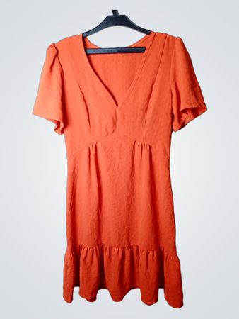 Cache Cache Orange Mini Kleid