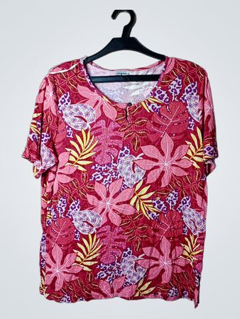 Damart Floral Print T-Shirt