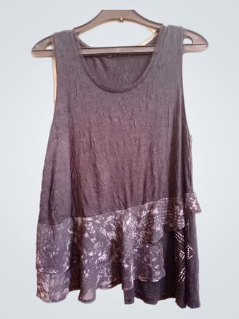 Desigual Ärmelloses Rüschenkleid