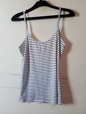 Mango Basics Gestreiftes Cami-Top