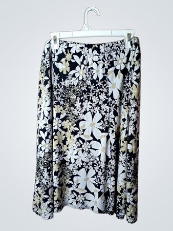 Maxi-Rock mit Blumenmuster