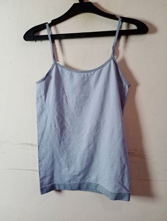 Gestreifte Spaghettiträgershirt