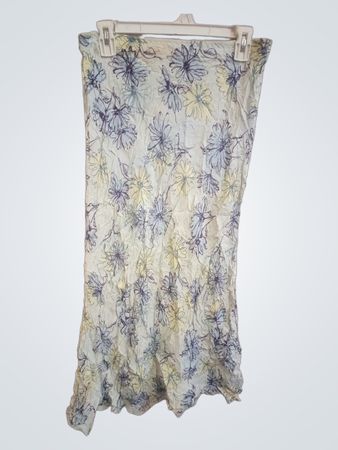 Midikilt mit floralem Print von Editions