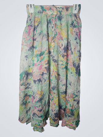Boutique Jürgen Michaels Floral Print Maxi Rock