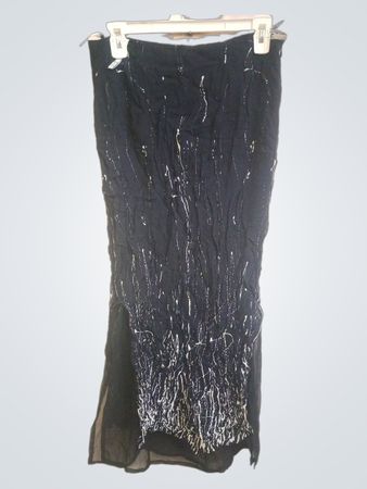 Betty Barclay schwarzer Rock mit weißen Spritzdetails