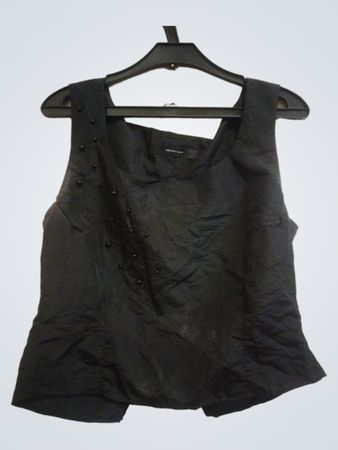 Pepper-Corn Schwarzes Ärmelloses Top