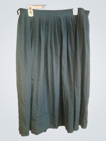Sara Neal Teal Faltenrock Midi Größe 14-16