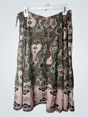 Todayswoman Paisley Print Wickelrock