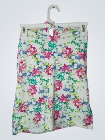 Colours of the World Floral Halter Top
