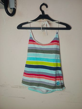 H&M Sport Gestreiftes Halter-Top