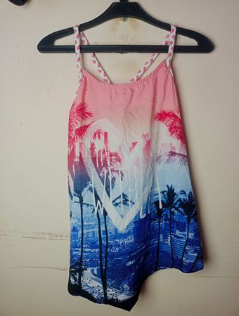 YIGGA Girls Tropical Print Tank Top