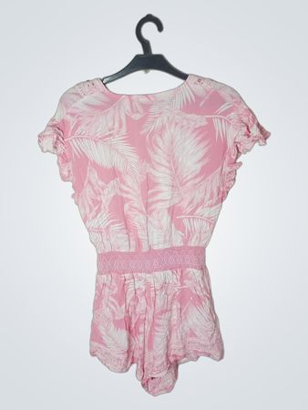 Rubies Pink Tropical Print Romper