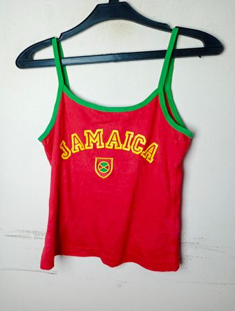 Rotes Jamaica Tanktop