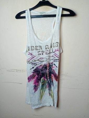 Brave Soul London 'Under a Magic Spell' Grafik Tanktop