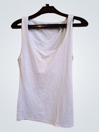 Weißes Tanktop