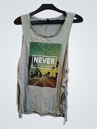ONE LOVE von colosseum "Never Stop Dreaming California" Graphic Tank Top