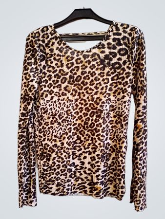NLY Trend Leopard Print Langarmtop