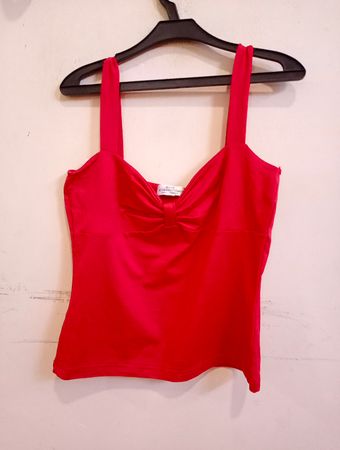 BEST CONNECTIONS Rotes Tanktop
