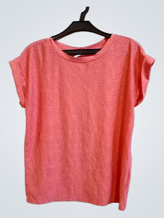 FREE/QUENT X-SMALL Korallen-Ösen T-Shirt