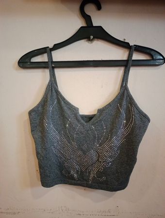 Romwe Graphic Cami Top