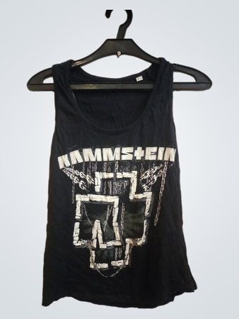 Rammstein Schwarzes Tanktop