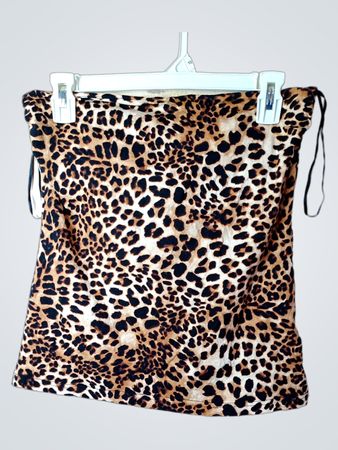 H&M Leopardenmuster Röhrenoberteil