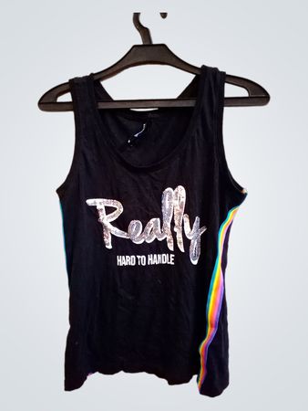 Seite "Echt schwer zu handhaben" Tank Top