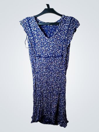 CAMAYEU Blau Floral Druck Kleid
