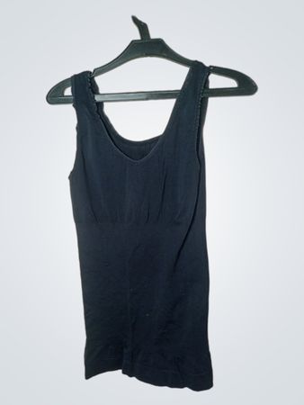 Schwarzes Tanktop