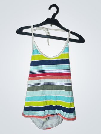H&M Gestreiftes Spaghetti-Top