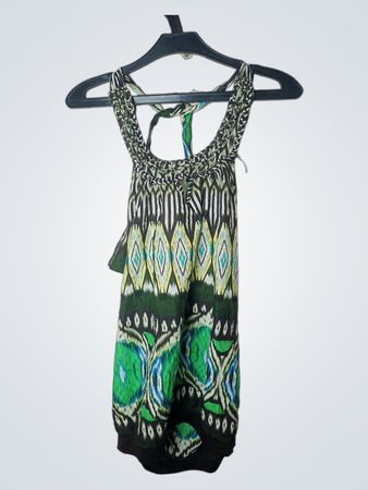 Damen Tribal-Print Haltertop