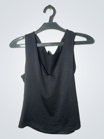 Orsay Schwarzes ärmelloses Tanktop