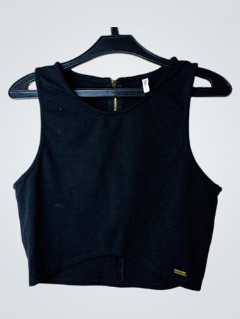 Pepe Jeans Schwarzes Kurzarm-Top