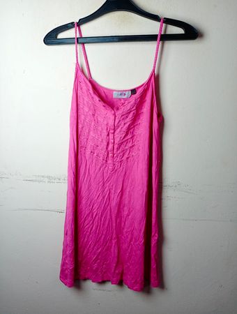 Calinkalin Pink Camisole Dress