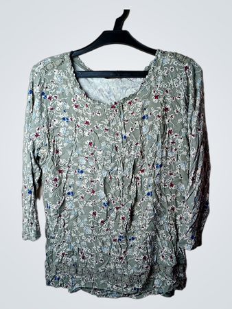Bluse mit Blumenmuster