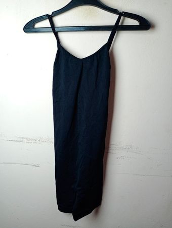 Schwarzes Slipkleid